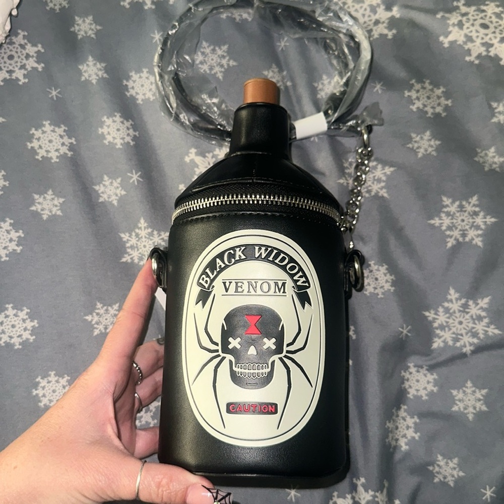 Halloween black widow venom Crossbody purse 🕷️🕷️☠️